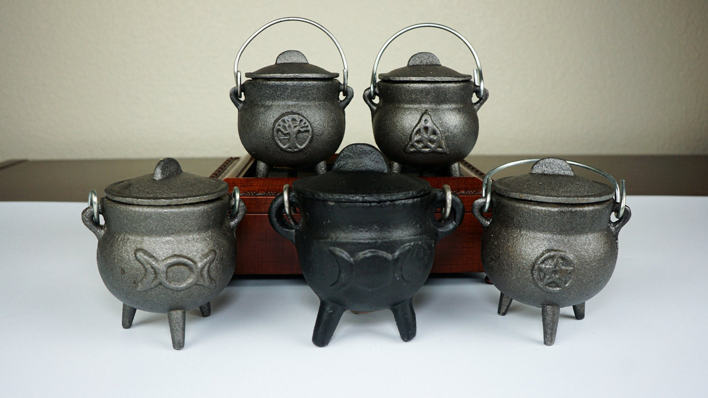 Small Cast Iron Cauldron
